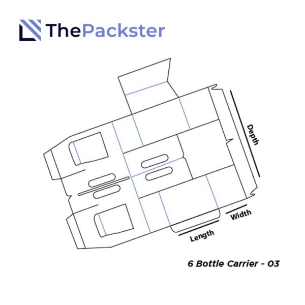 Custom Six PK Bottle Carrier - Image 3